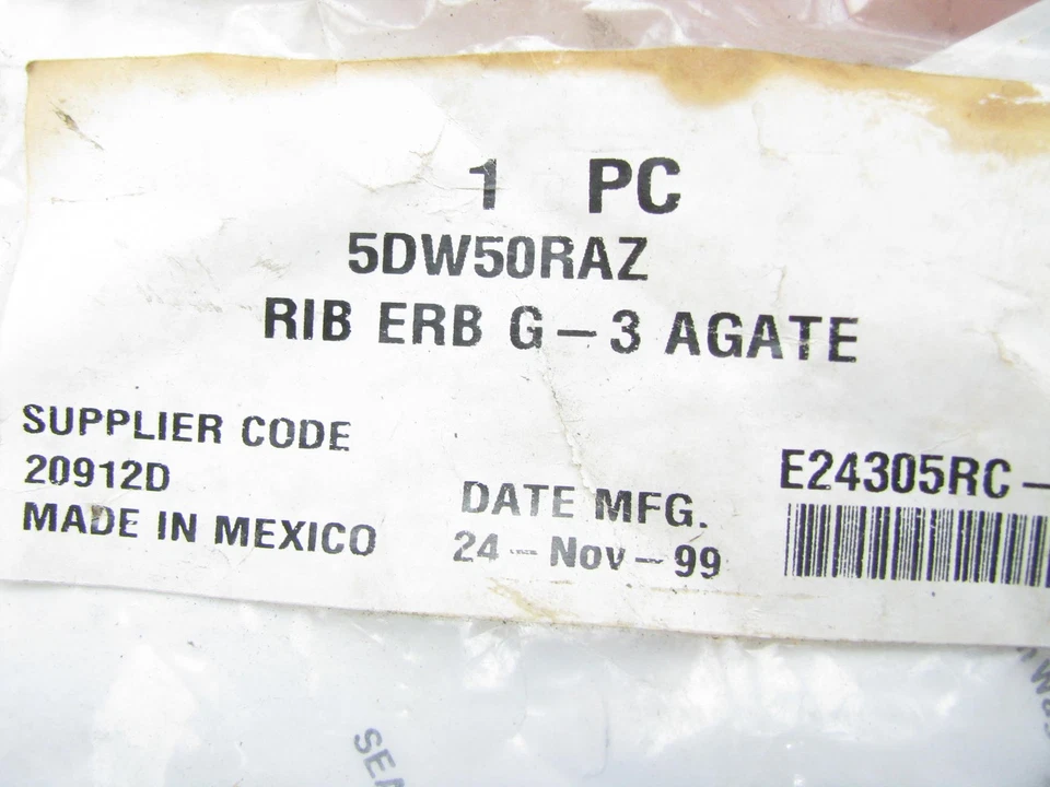 NEW - OEM 5DW50RAZ Rear Inner Seat Buckle For 95-96 Dodge B2500 B1500 B3500 Van - Image 3 of 3