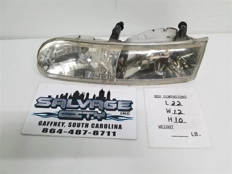 Faro izquierdo del conductor a través de 6/9/98 para Ford Taurus 96-98 OEM Foto 2 de 4