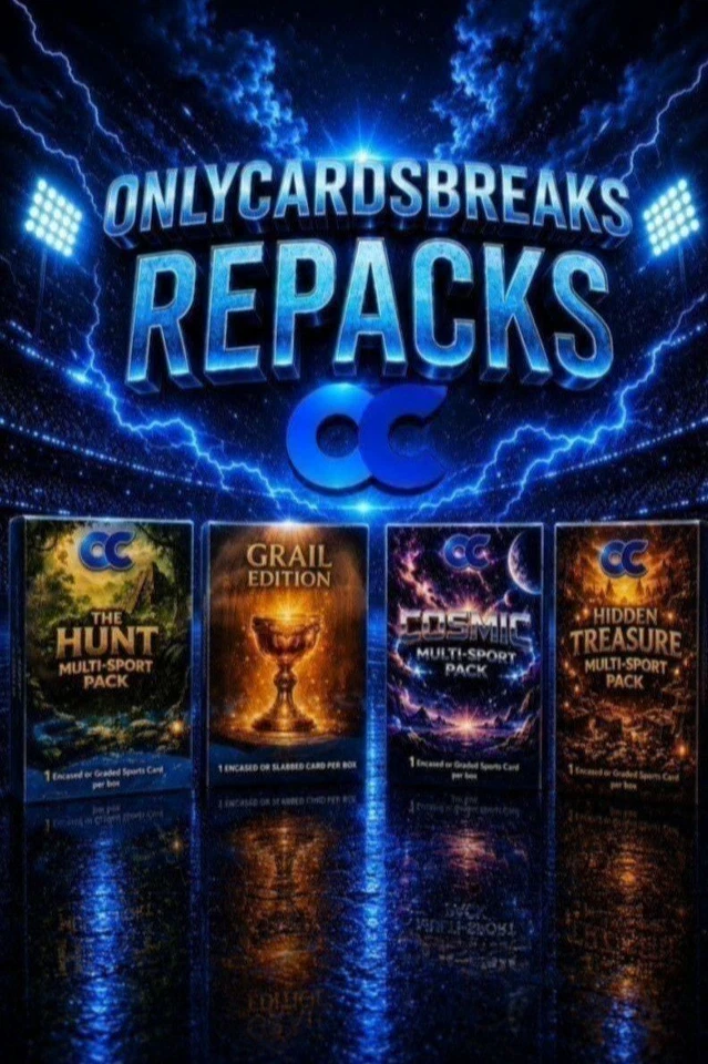 🏈🏀⚾MULTI-SPORT REPACKS + HOBBY W/ ONLYCARDS 🏈🏀⚾