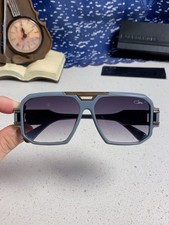 CAZAL Oversized Square Gray Gold Luxury Sunglasses Vintage Style