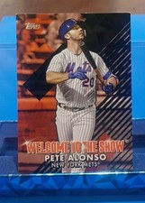 2022 Topps Baseball Pete Alonso Welcome To The Show Insert-*251/299!!!