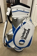 Ryan Palmer (Hand Signed / Autographed) United Rentals Staff Bag (PGA Player)
