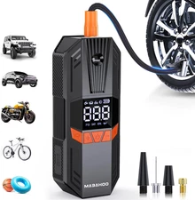 Tire Inflator Portable Air Compressor, 150PSI Cordless Electric Air Compressor w