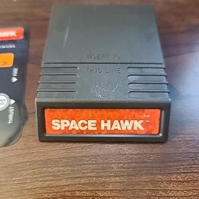 Intellivision Space Hawk Cart And Overlays Only Tested Working