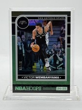 2024-25 Panini NBA Hoops Holofoil #165 VICTOR WEMBNAYAMA (#'d / 99) Spurs