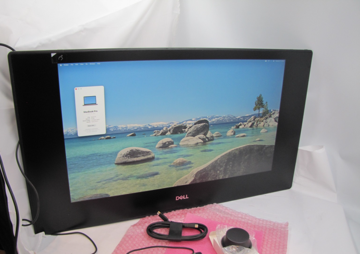 Dell Canvas 27 Z10C + Totem + Touchscreen Drawing Monitor Tablet