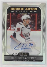 2021-22 O-Pee-Chee Platinum Rookie Rainbow Hendrix Lapierre #R-HL Auto 00jz