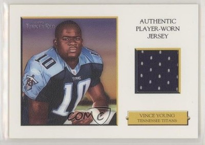 2006 Topps Turkey Red Relics White 126/199 Vince Young #TRR-VY Rookie RC 0k0