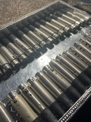 ✨Lot of 28 Switchcraft 3 Pin Female XLR Mic Cable Connectors! 