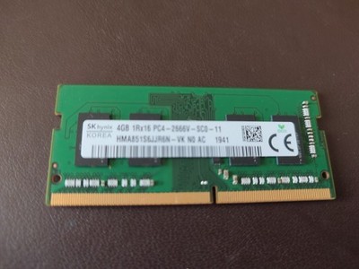 SK Hynix 4GB 1Rx16 PC4-2666V-SC0-11 HMA851S6CJR6N-VK SO-DIMM RAM Speicher A#6