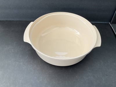 Tupperware Ultra 21 6 Pc Microwave Ovenware-3 QT, Colander & Cone