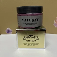 Styling Hair Wax - Pink - 120g - Mifeloy Quick Coloring - Ex: 7/26