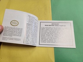 WWF Wrestlemania Steel Cage Challenge - Nintendo NES - Instruction Manual Only