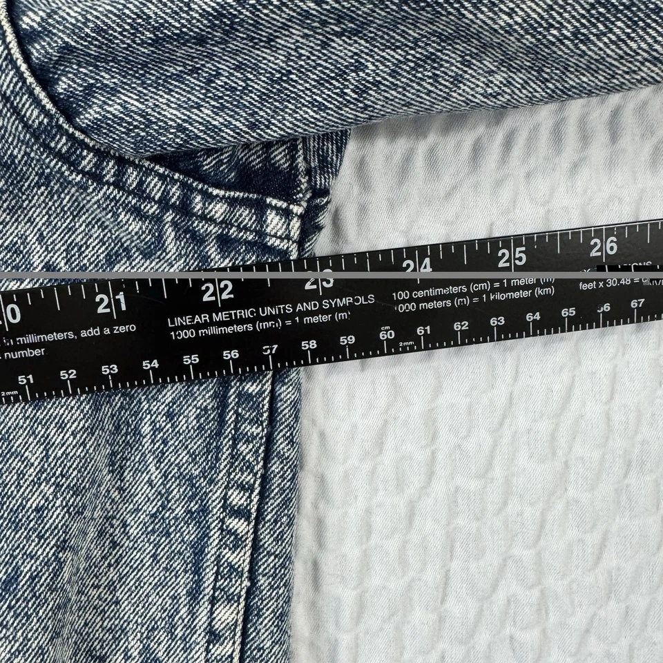 Vintage Guess Jeans Acid Wash Denim Jacket Size XL RARE HTF - Image 4 of 4