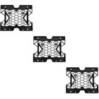6 Stück Frontbuchtadapter 5,25 Zoll bis 3,5 / 2,5-Zoll-Festplatten-Montageplatte