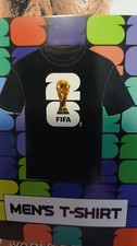 FIFA Mens Black Graphic Logo T-Shirt Size M R...