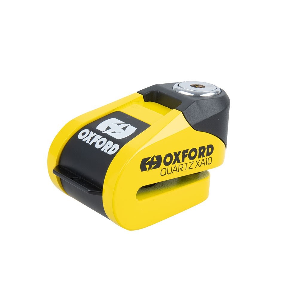 Oxford LK 216 Disc Lock Alarm Quartz XA10 Alarm Disc Lock Yellow/Black