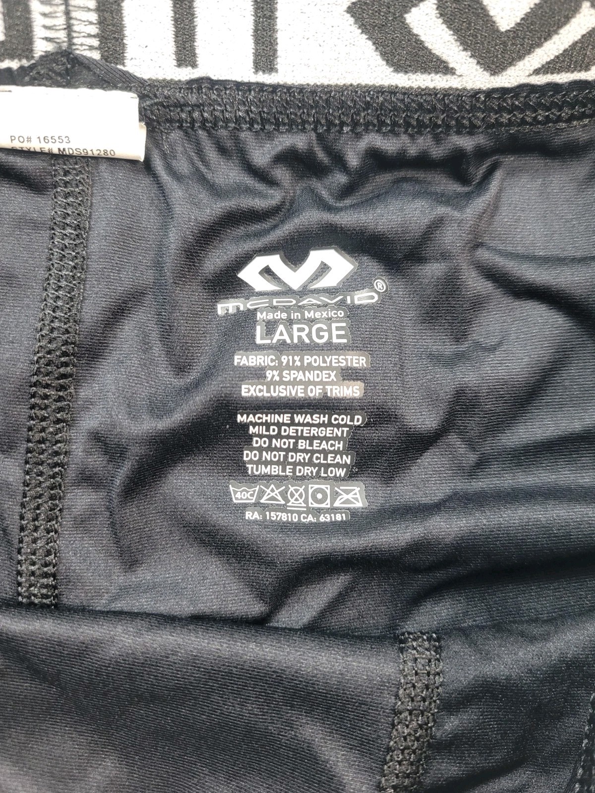 McDavid Performance Compression 3/4 Tights Mens S… - image 7