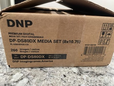 1 Case DNP Premium Digital DP-DS80DX Media Set 8 x 10.75