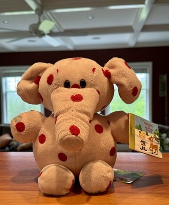 Vintage 1998 CVS Stuffins 12'' Spotted Elephant Plush Misfit Toys W/ TAGS BOOK !