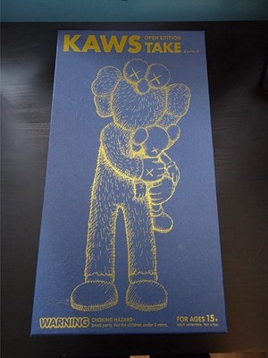 KAWS TAKE Open Edition Vinyl Figure Companion - Blue - 100% Authentic