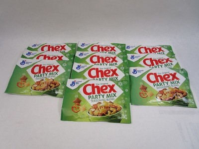 Lot of 10 - The Original Chex Party Mix Seasoning Packets .62oz Exp 08/2027