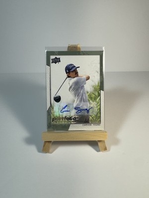 2024 Upper Deck Portfolio - Carson Young #71 Autograph Color Photos.