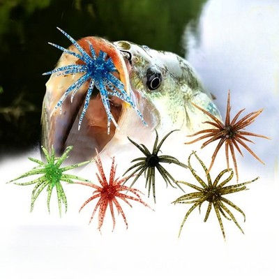 TPR For Sea Urchin Lure with Natural Jiggle for Bass in High Pressure Water