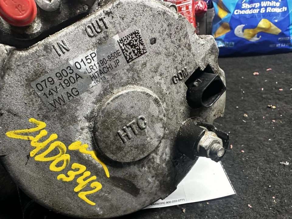 Alternador compatible con 13-18 AUDI A8 2062974 Foto 2 de 4