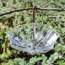 Miniature Clear Umbrella Doll Accessory Action Figures Doll Photography Prop