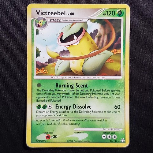 Victreebel 44/146 Rare Legends Awakened Pokemon Damaged