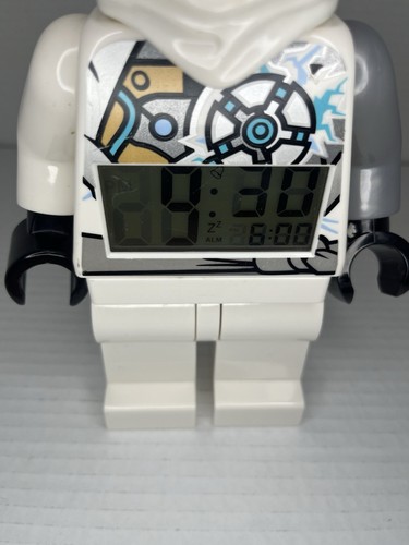 LEGO Ninjago Zane Light Alarm Clock 2014 Rare Tested/Works - Picture 7 of 8