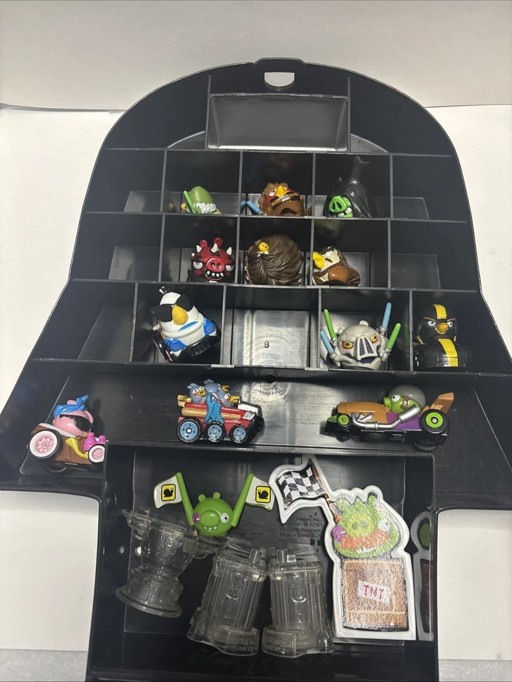 Angry Birds Star Wars Telepods, Lote de Estatuillas y Estuche Darth Vader 17 Piezas Foto 4 de 4