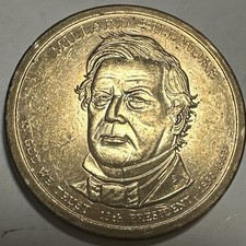 2010-P Millard Fillmore 13th Presidential $1 Dollar Coin Circulated