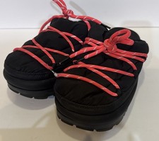UGG Spaceslider Tech Slippers Women's Black Slip-On Rope Slides Size 9 No Tag