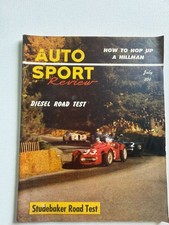 Auto Sport Review Magazine July Diesel Road Test Studebaker Road Test Auto Sport Review Magazine July Diesel Road Test Studebaker Road Test