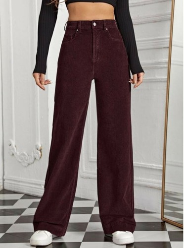 Shein Corduroy Pants - Sz L | eBay