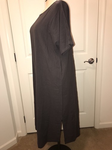 Women’s 100% Cotton Lounge Gown 2XL, Kaftan, Pockets, Natural Materials - Picture 19 of 19