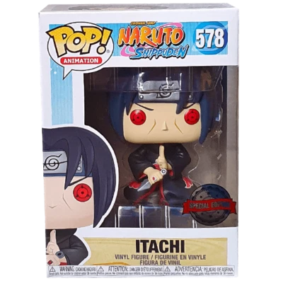 NARUTO Figurine ITACHI EXCLUSIVE N° 578 POP FUNKO DISPO