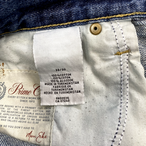 VTG Marc Ecko Jeans No. 72 Times Square Men's Southwestern Y2K Blue Size 33 x 30 - Picture 7 of 10