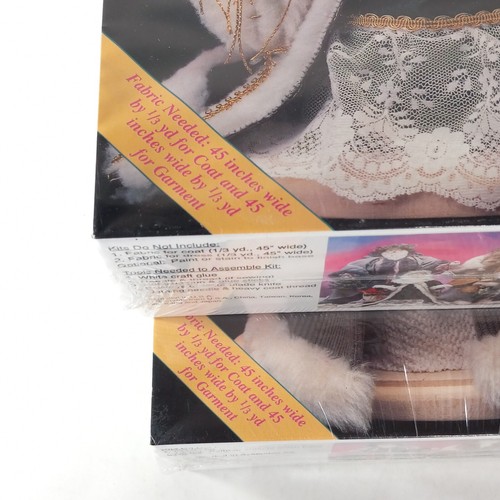Mangelsen DIY Santa Craft Kit Xmas Treasures 15" Old World and Woodland Lot - Picture 7 of 15