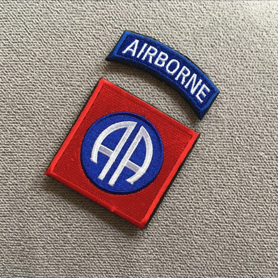 82nd Airborne Infantry Division Military Tactical Hook Loop Patch Fastener Badge - Image 2 of 4