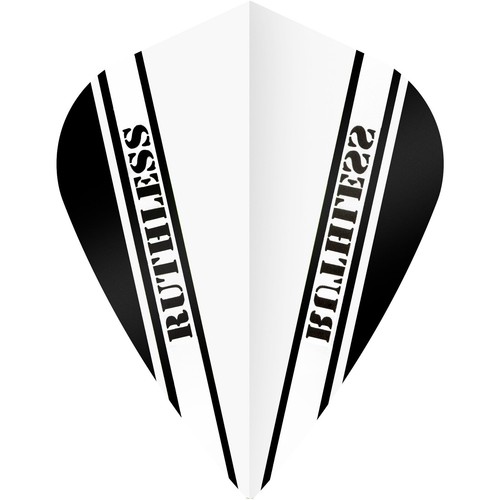 Ruthless V100 Dart Flights Kite Shape Transparent Extra Tough Pro - Picture 10 of 23