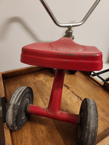 No Pedal Vintage Red AMF Junior Children’s Tricycle LOOK @PICS FOR CONDITION - Picture 7 of 15