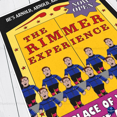 Impresión de póster artístico enana roja episodio clásico de THE RIMMER EXPERIENCE (3 tamaños - Imagen 6 de 6
