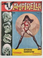 Vampirella #1 (1969) Warren 1st App Frank Frazetta Cover Brazilian Foreign Key