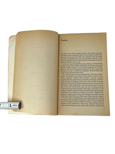 Georgette Heyer, My Lord John VTG 1977 Pan England - Imagen 13 de 14