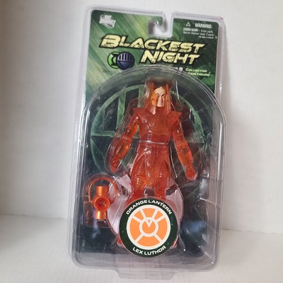 New DC Direct Blackest Night: Series 8 Orange Lantern Lex Luthor Action Figure