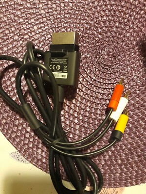 Original XBOX 360 S A/V-Kabel - Composite AV Cable TV Kabel SLIM / Phat