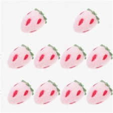 Strawberry Haven DIY House Kits - Wool Felt Strawberry Appliques for Sewing  Cr